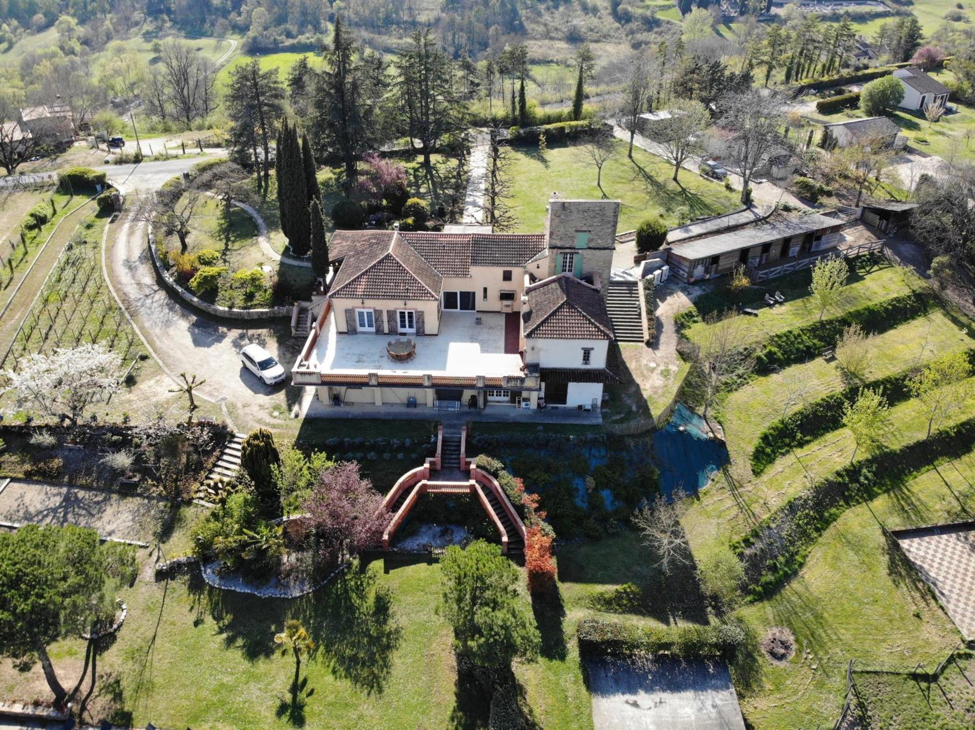 Puylaroque Villa Les Hauts Vallons מראה חיצוני תמונה